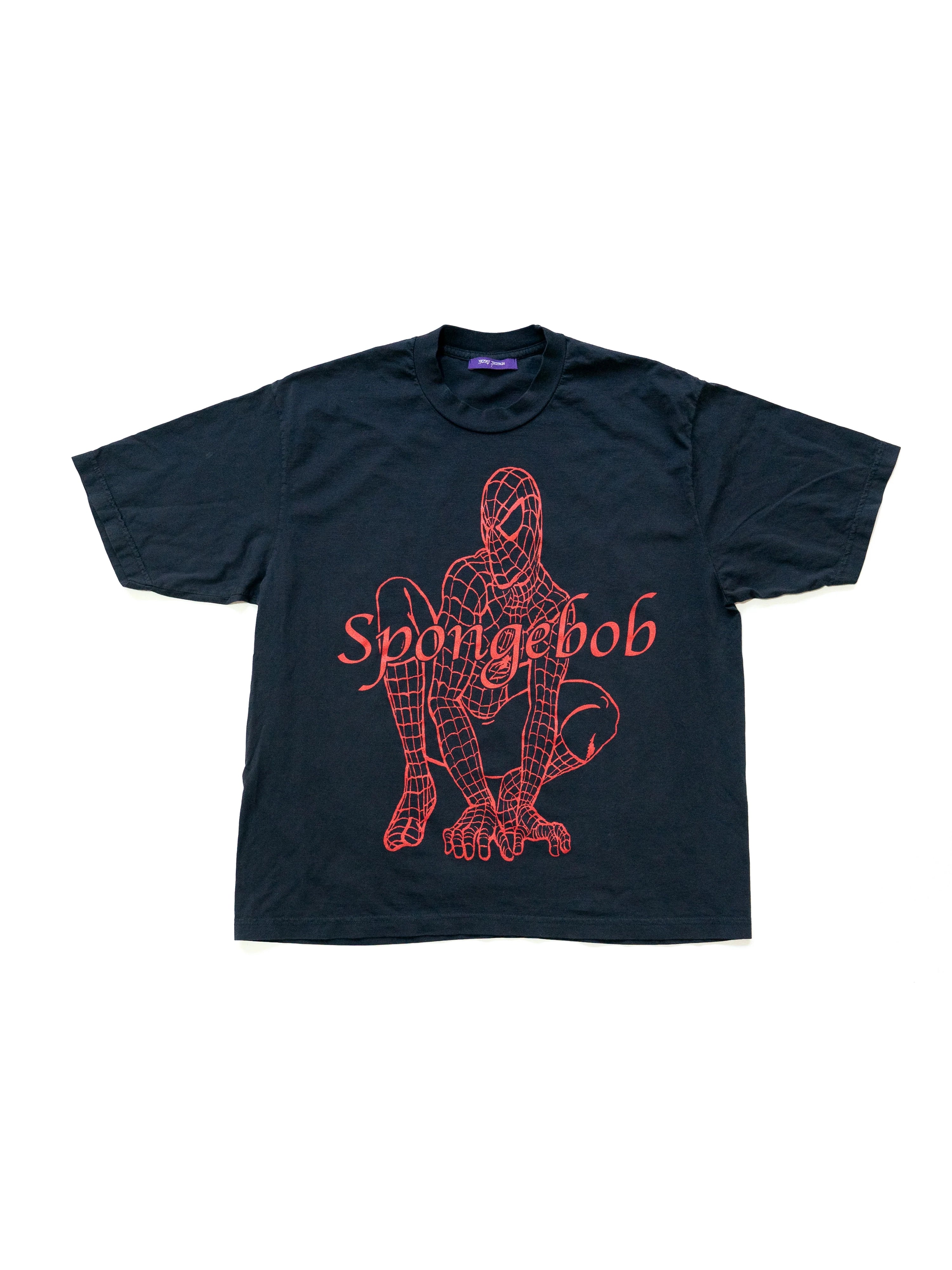 Spireman Tee in Black by Henry Johnson