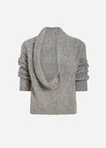 Sonko Reversible Sweater in Heather Grey by EMILY DAWN LONG