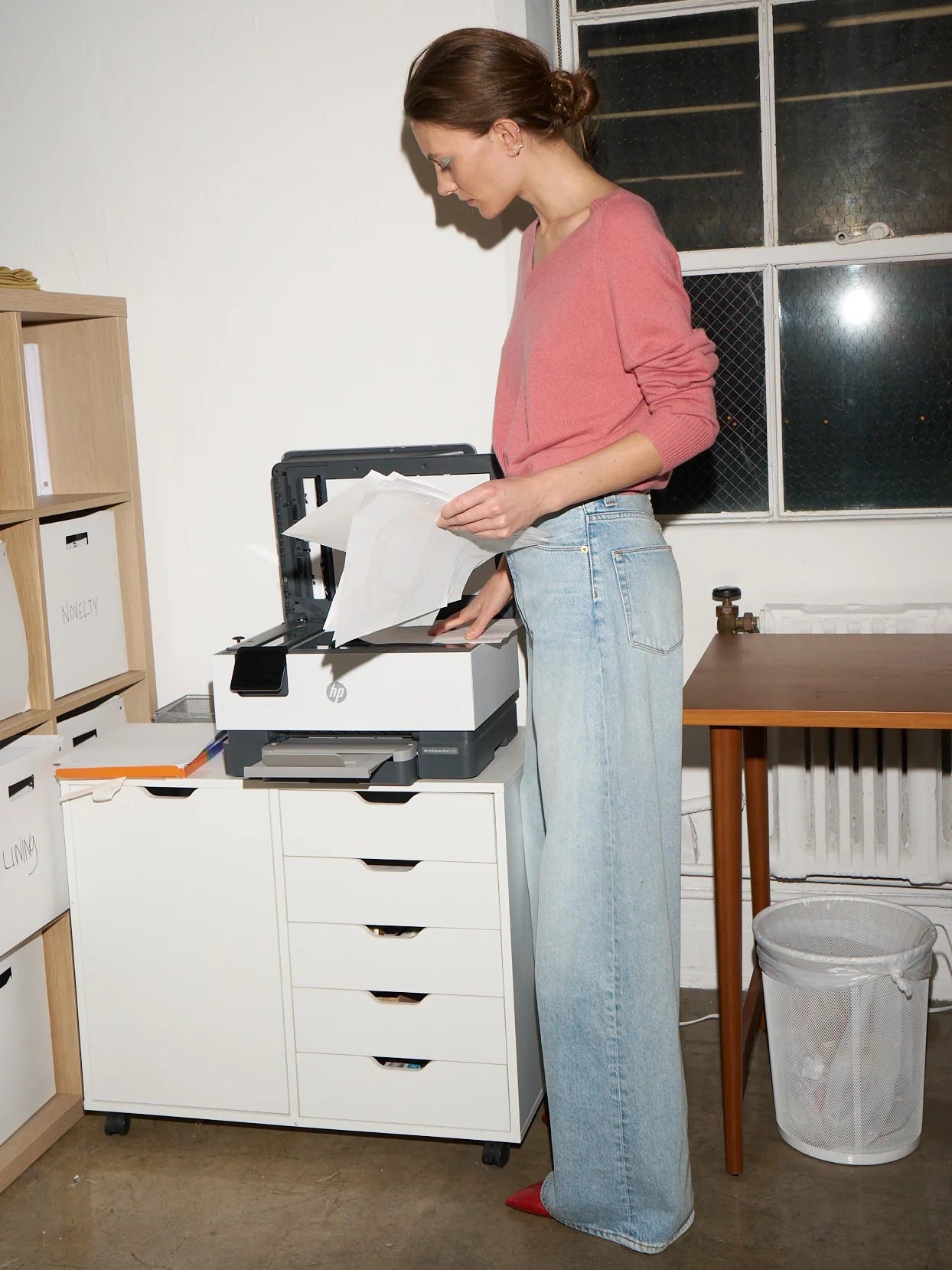 The Baggy Jean in Ice Indigo by Jamie Haller