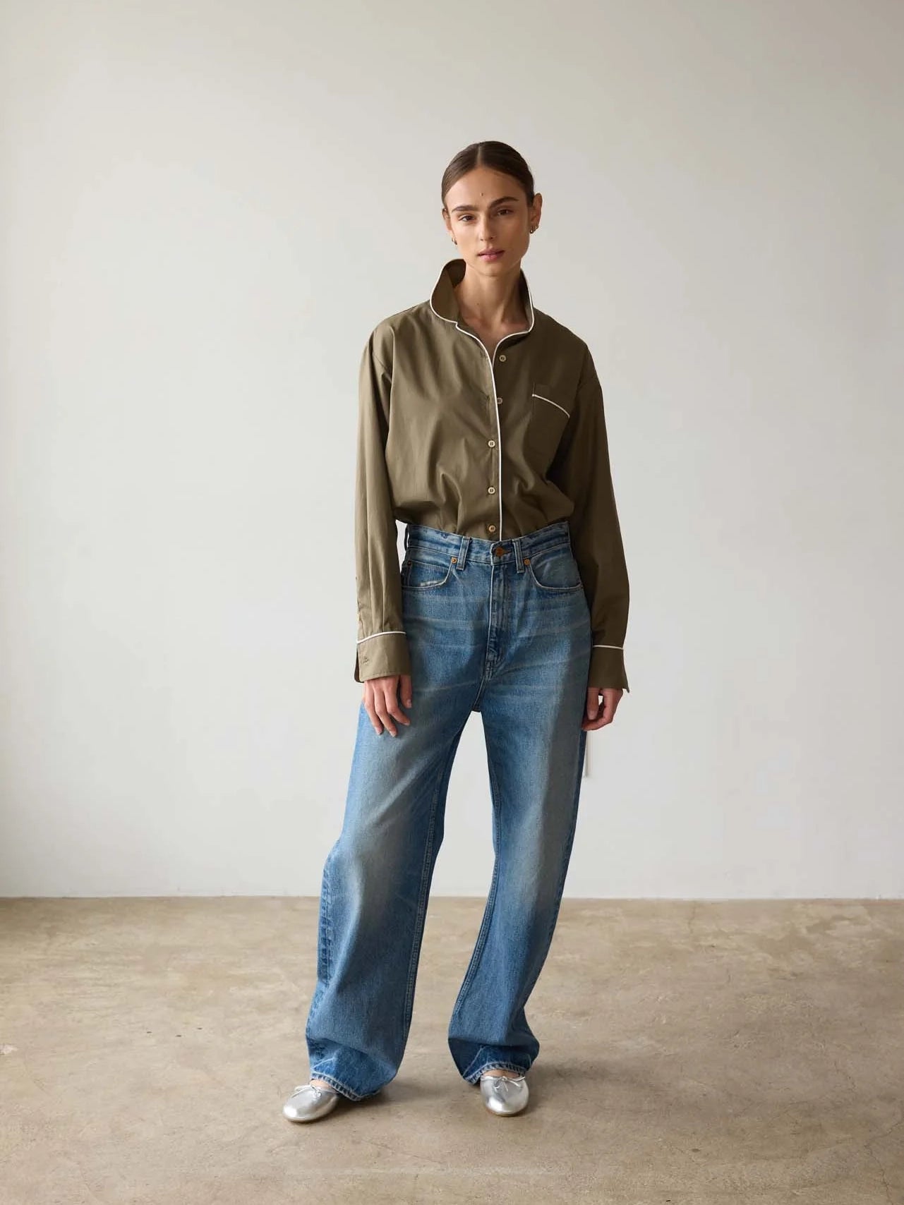 The Ballet Slipper in Silver by Jamie Haller