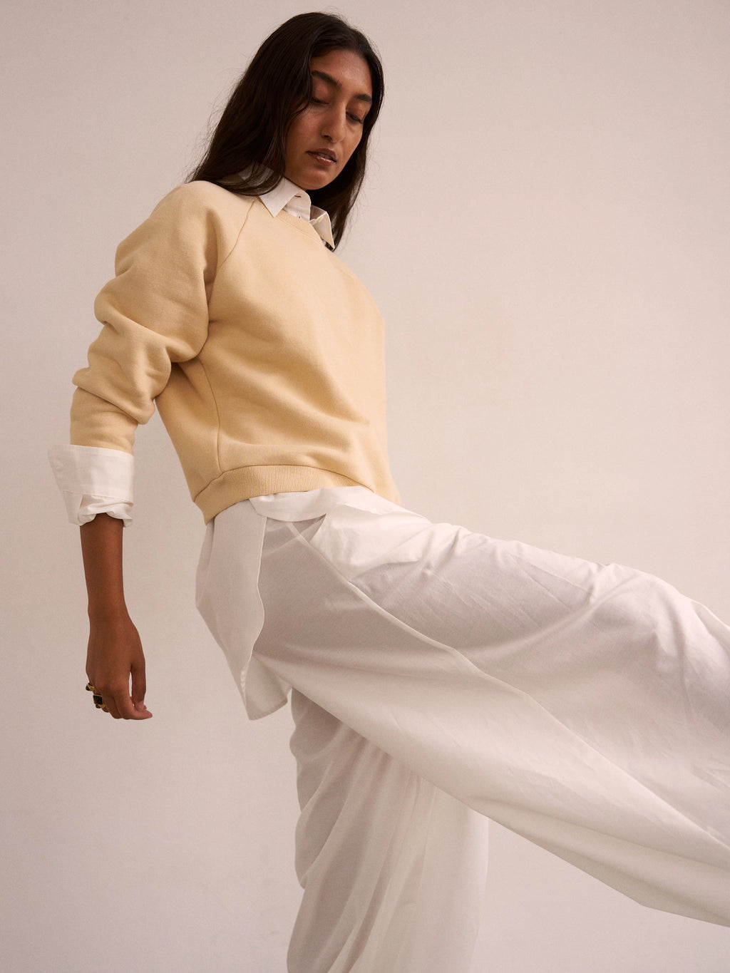 The Balloon Pant in White by Jamie Haller
