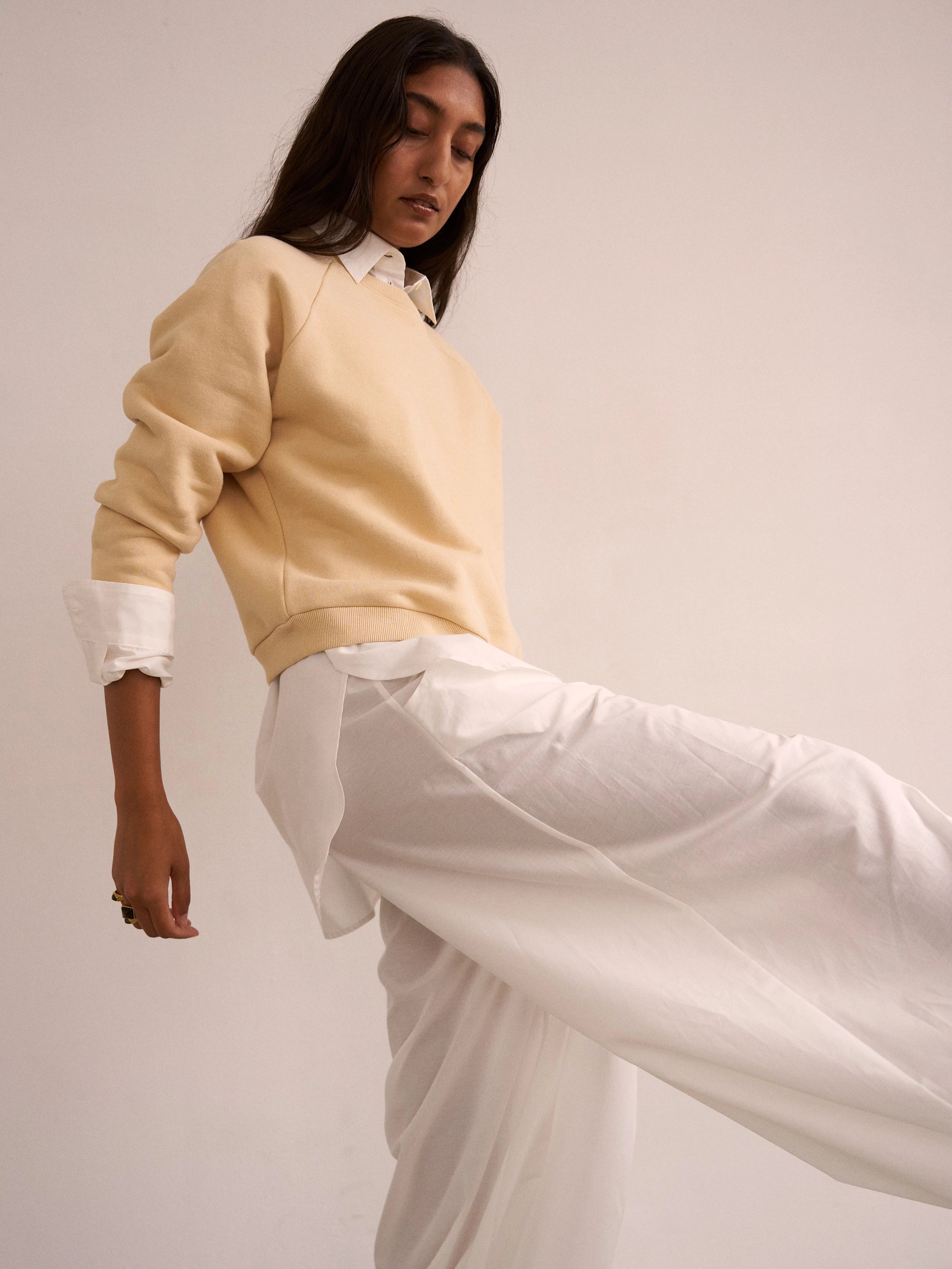 The Balloon Pant in White by Jamie Haller