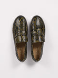 The Penny Loafer in Embossed Snake by Jamie Haller