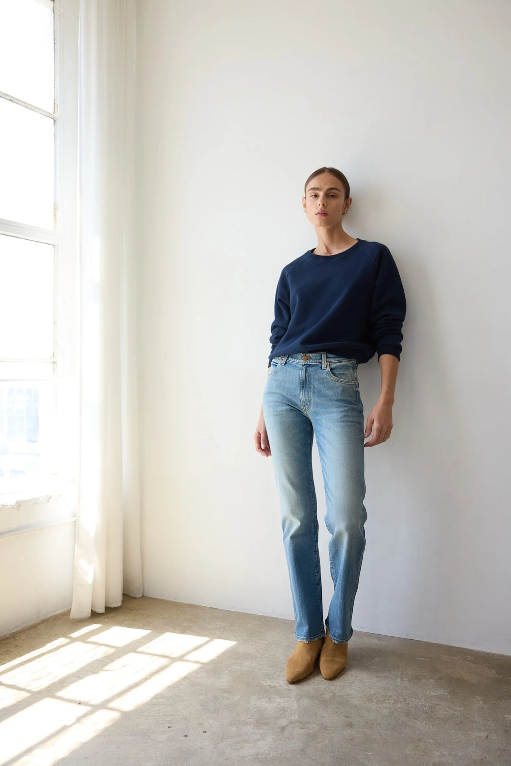 The Lennon Boot in Camel Suede by Jamie Haller