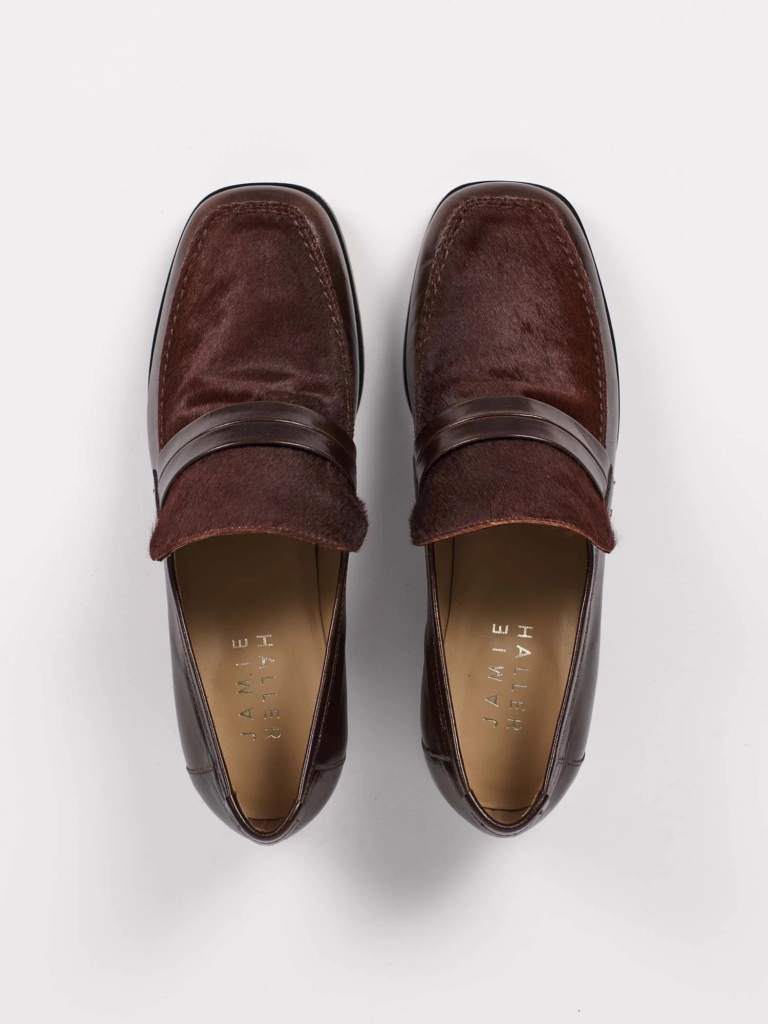 The Mod Loafer in Ponyhair Burgundy by Jamie Haller