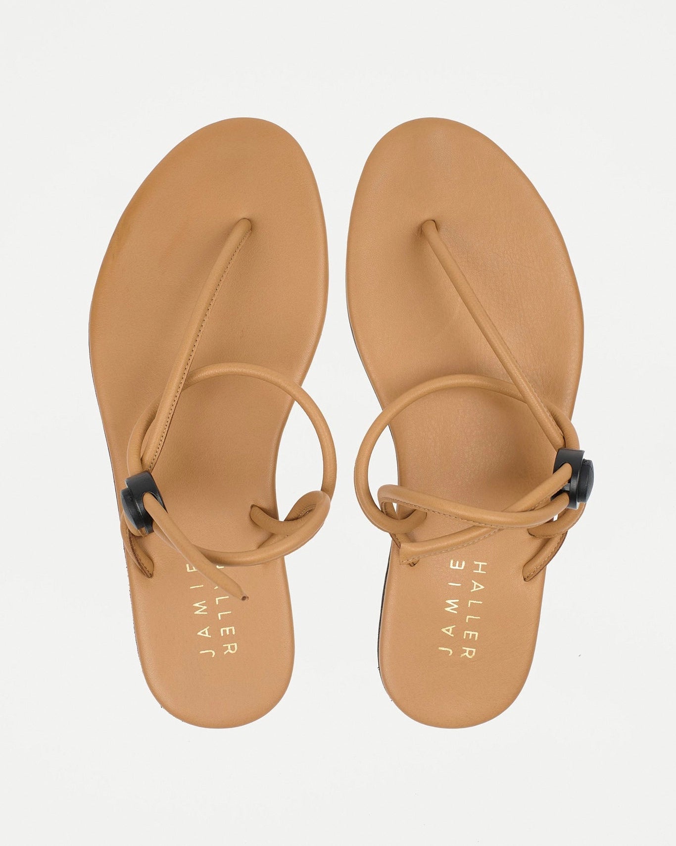 Jamie Haller String Theory sandal in Camel.
