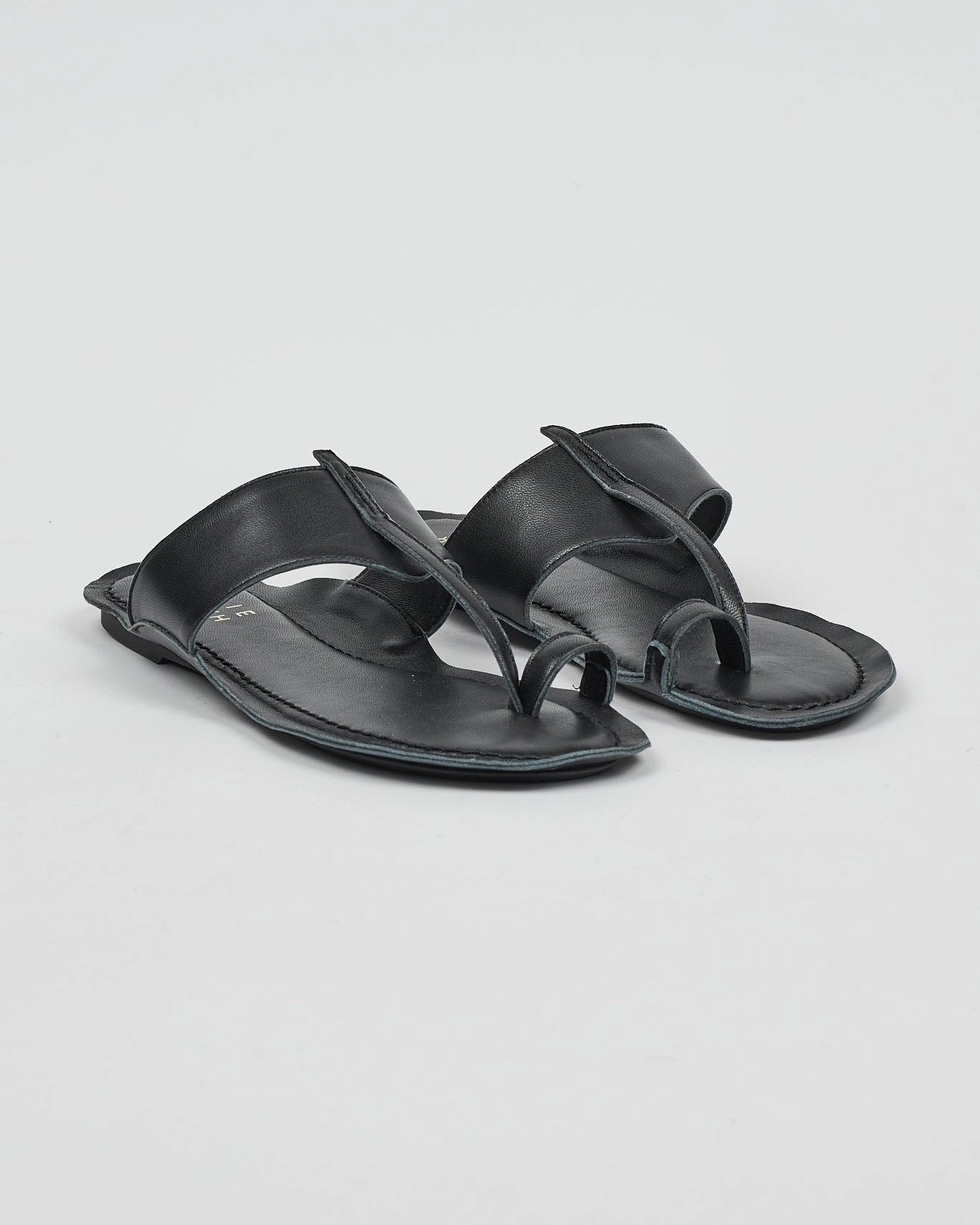 Jamie Haller Toe Thong sandal in black