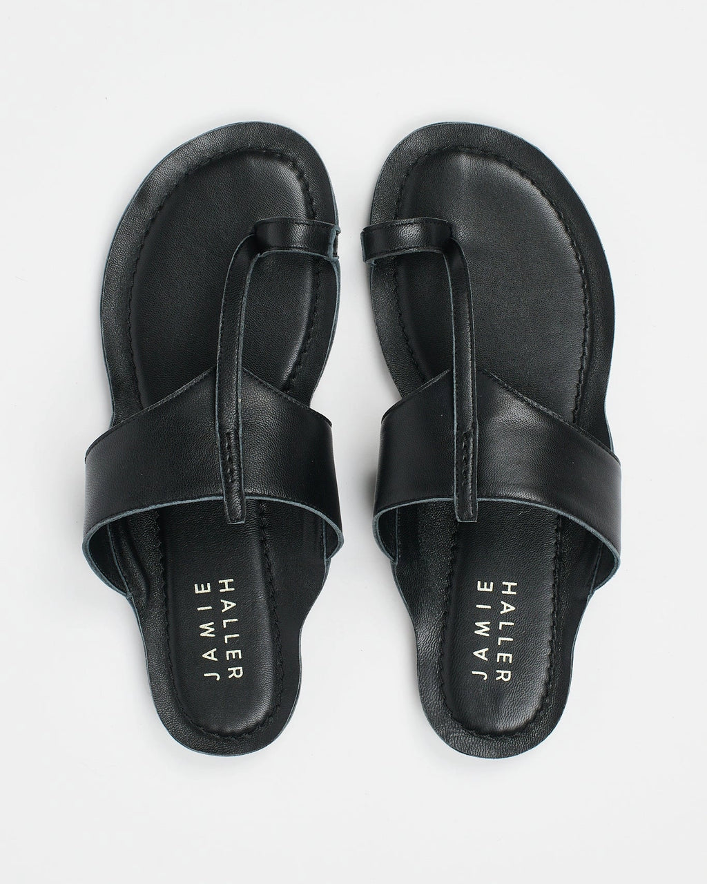 Jamie Haller Toe Thong sandal in black