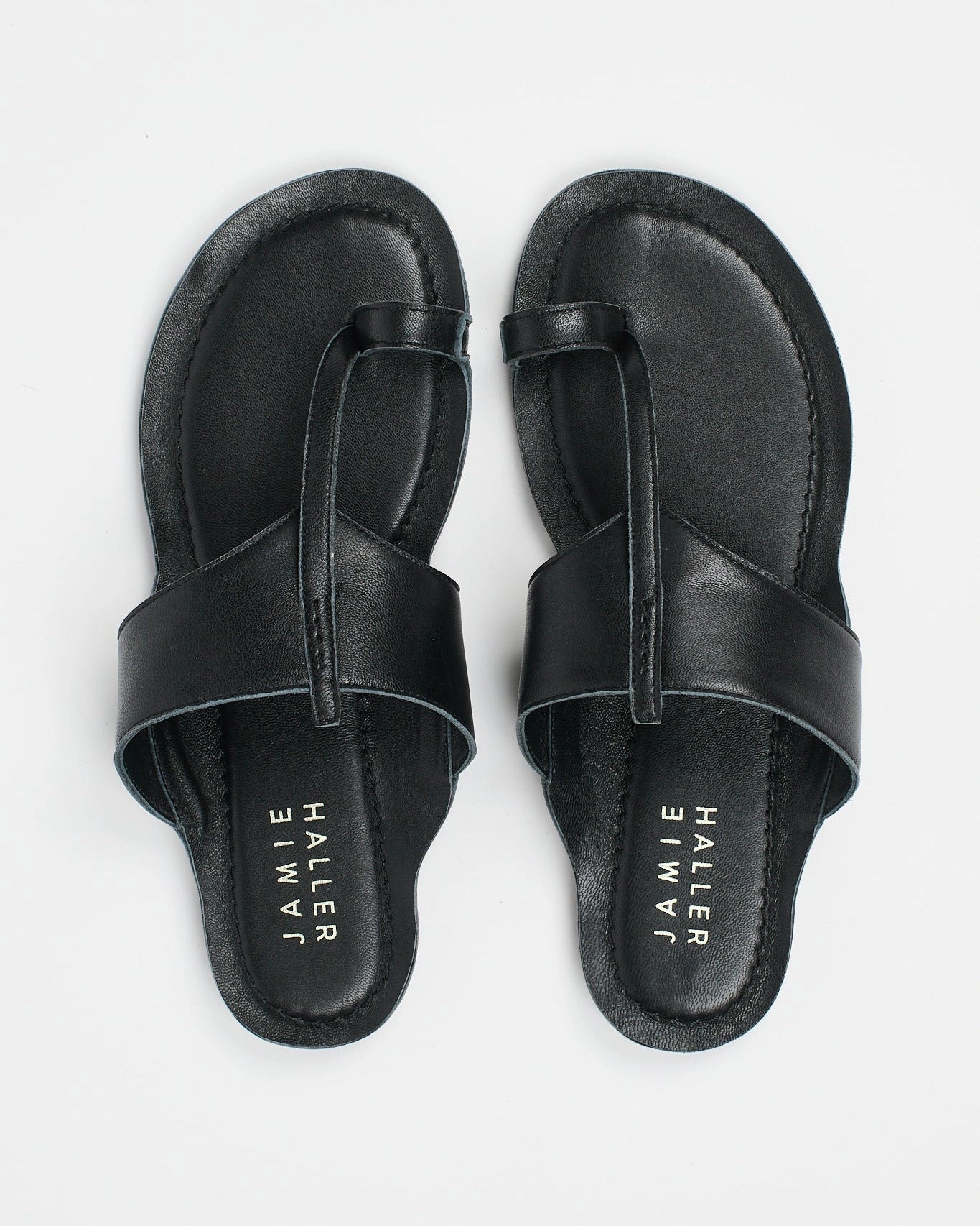 Jamie Haller Toe Thong sandal in black
