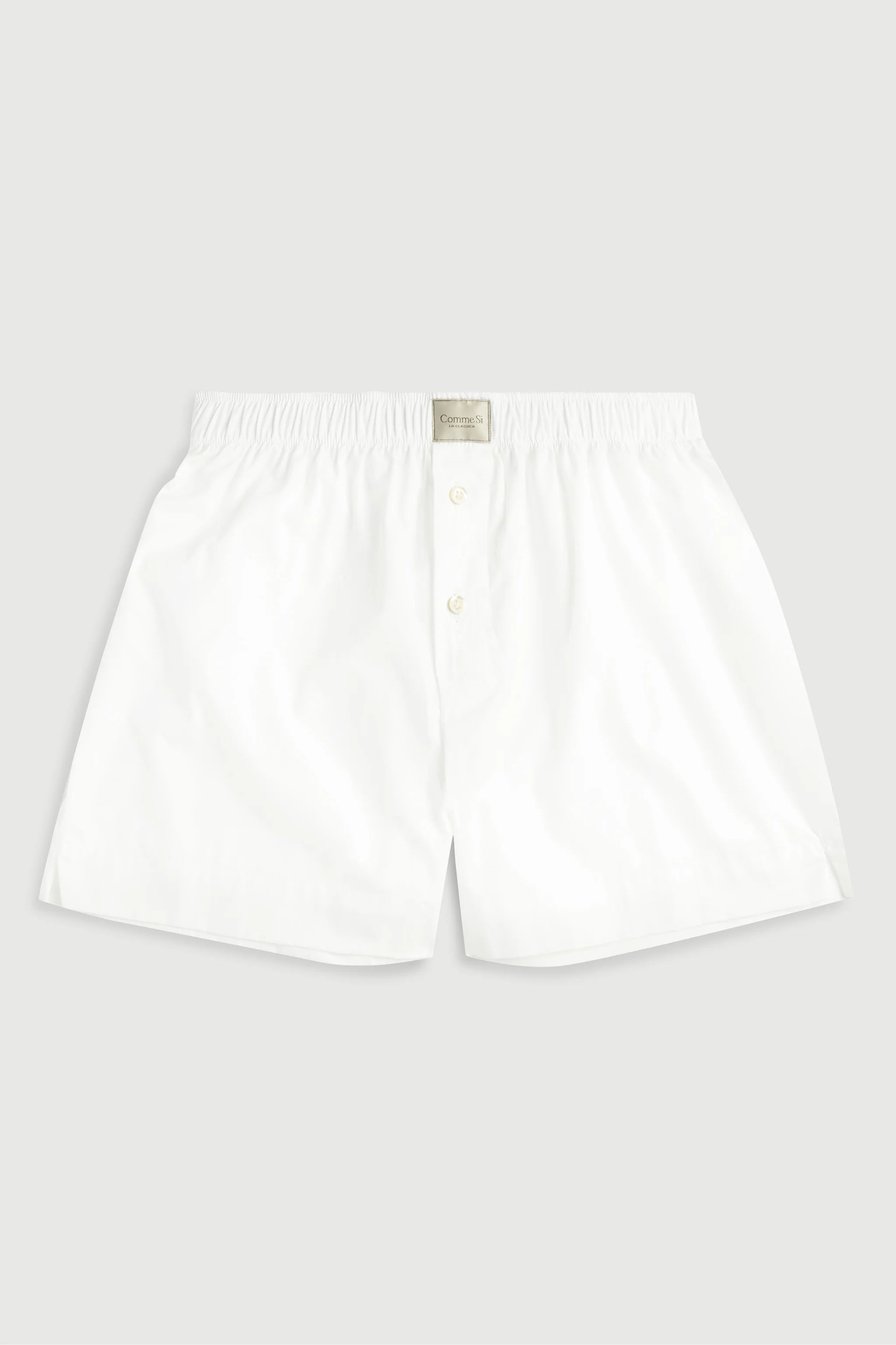 La Boxer Classica in White by Comme Si