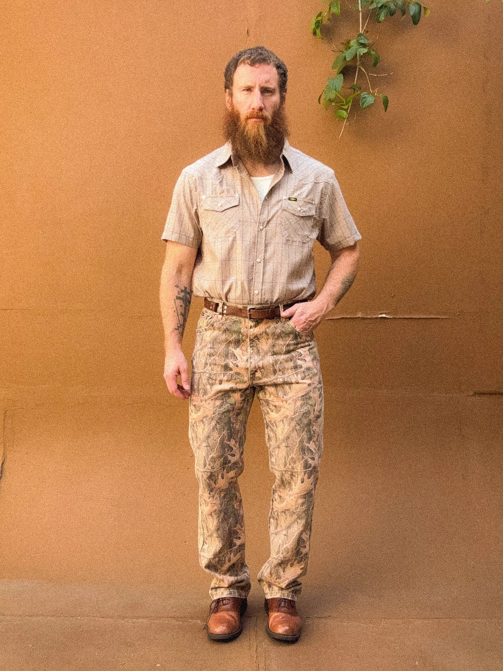 Camo Standard Stud Jean by PHIPPS