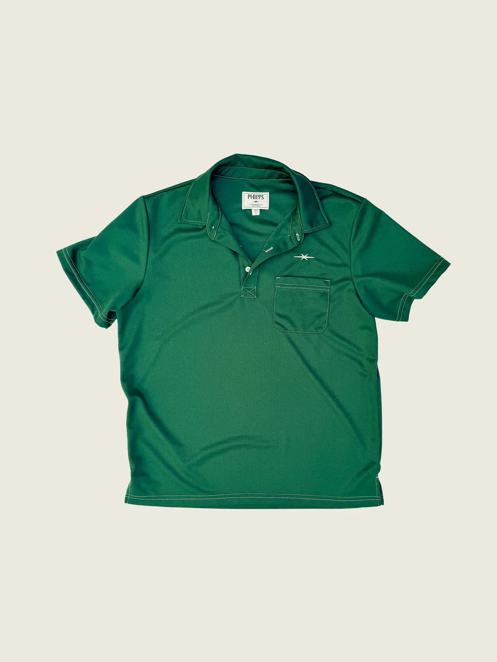 Coach's Polo in Field Green by PHIPPS