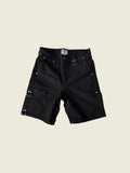 Hard Work Shorts in Black by PHIPPS
