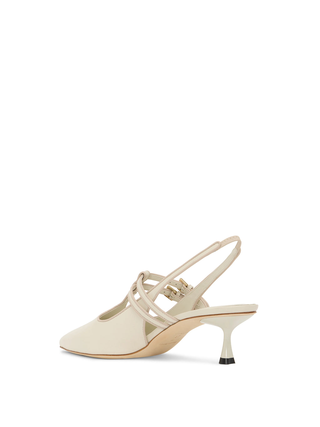 Alto 50 Slingback in Cream by Studio Amelia