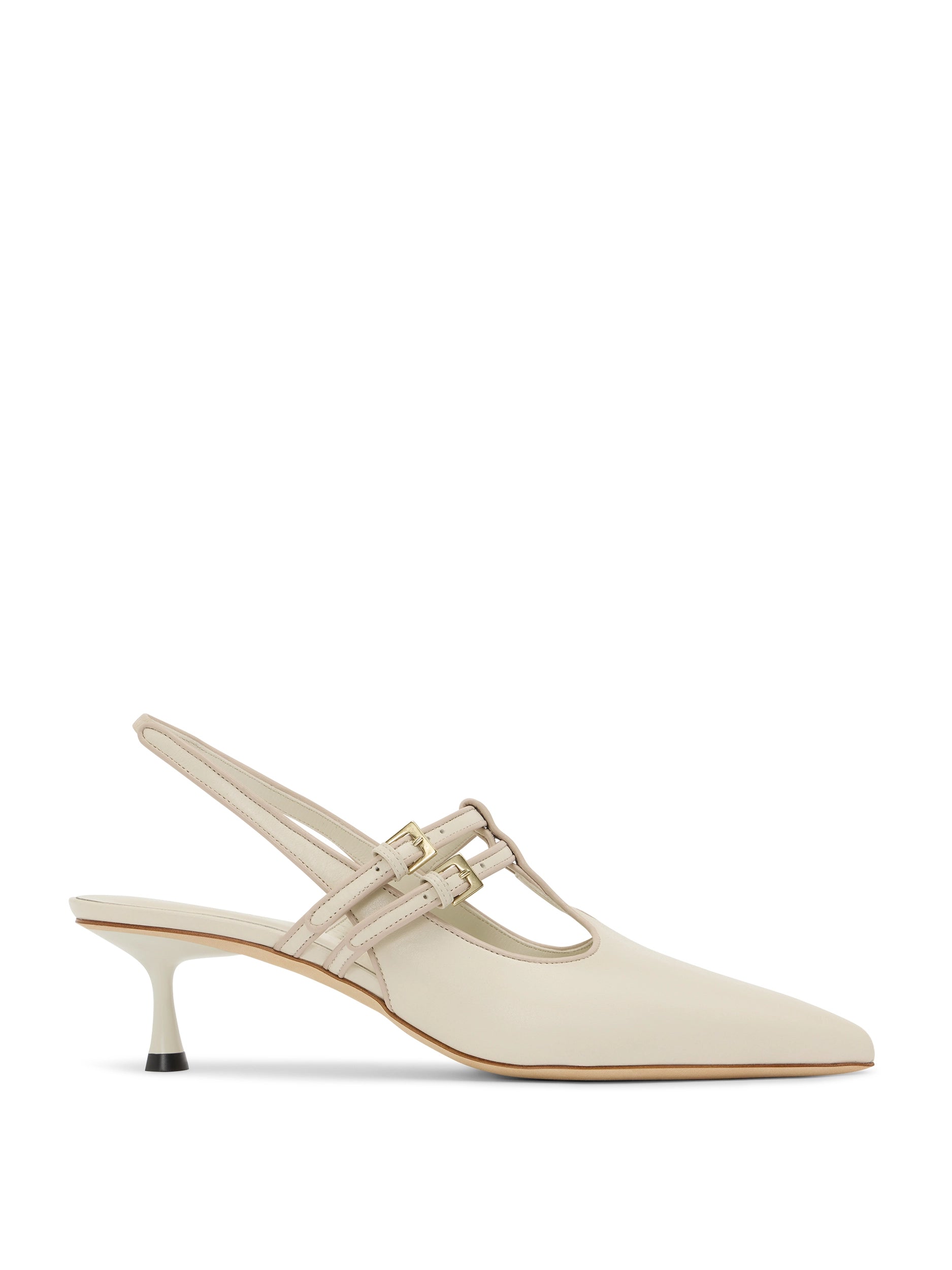 Alto 50 Slingback in Cream by Studio Amelia
