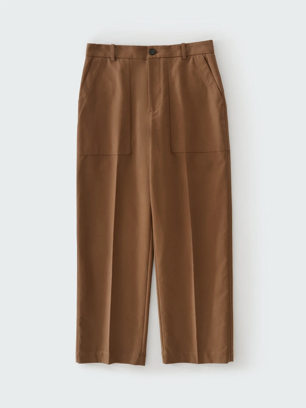 Brown pants on a white background
