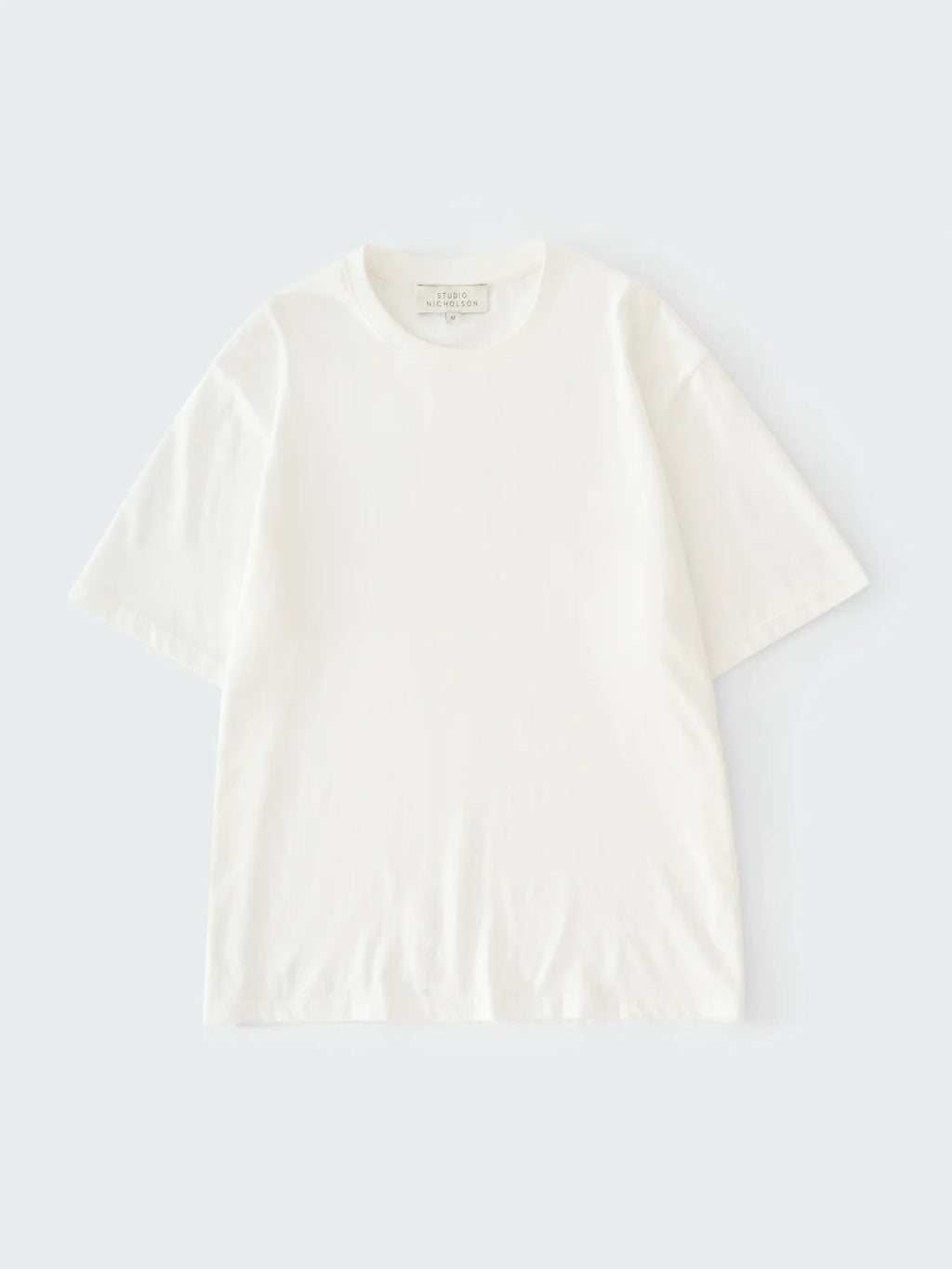 Bric T-Shirt in Off White by Studio Nicholson