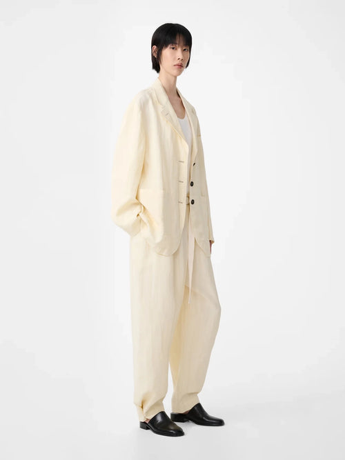 Calvo Pant in Alabaster by Studio Nicholson