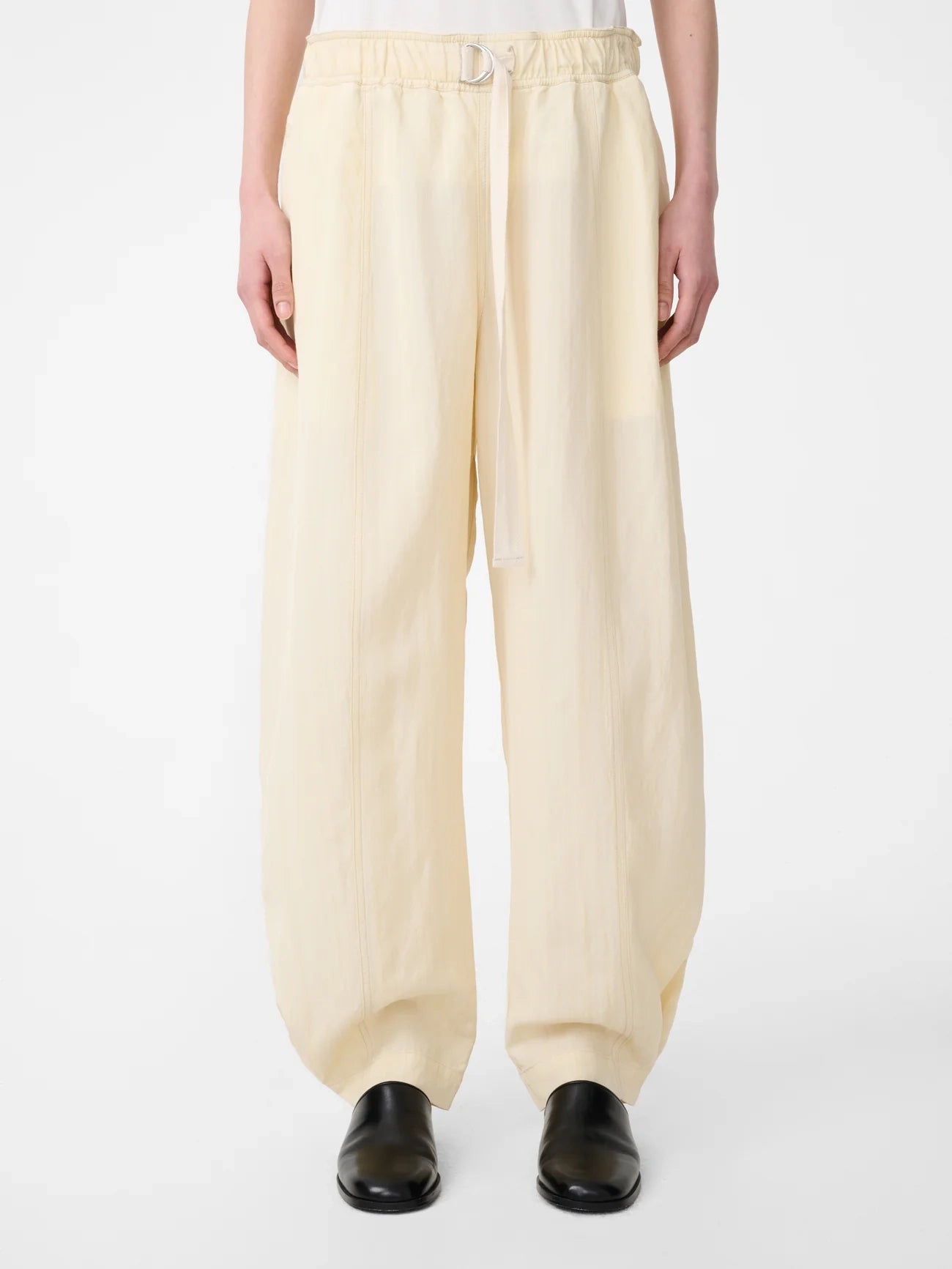 Calvo Pant in Alabaster by Studio Nicholson
